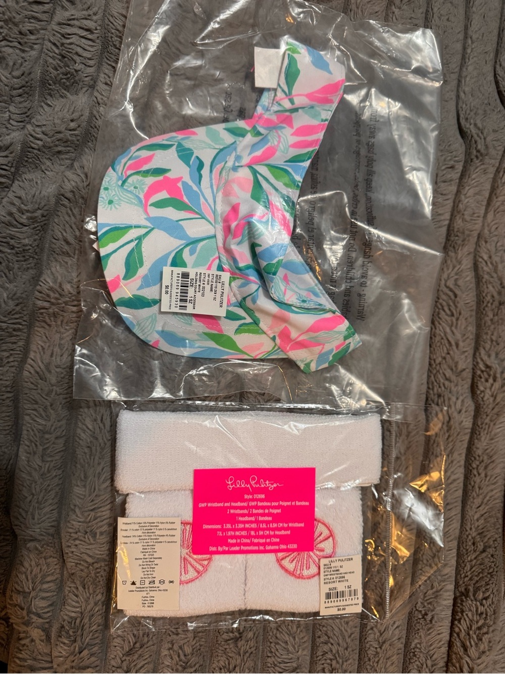Lilly Pulitzer Pickleball Accessories inPink, Blue & Green